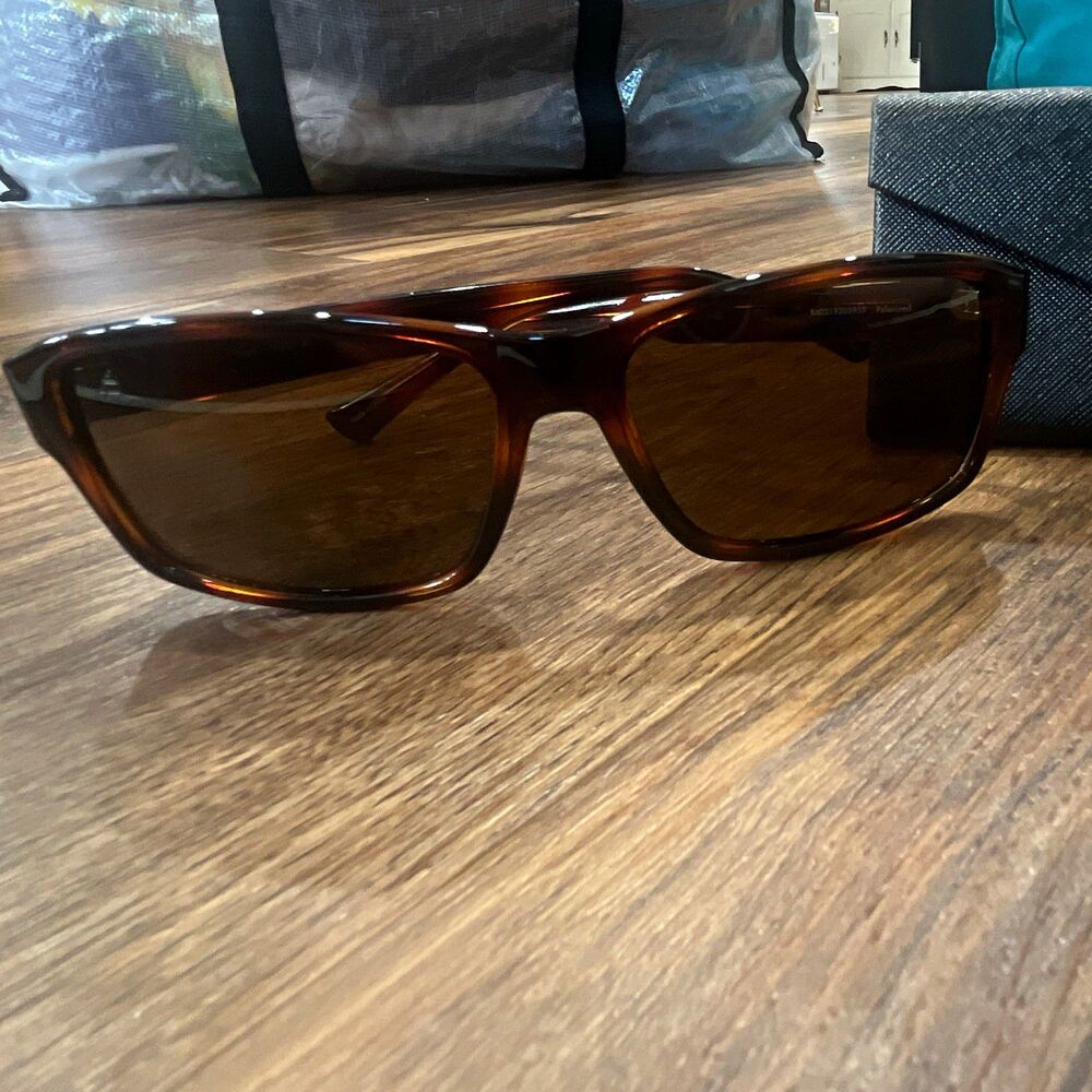 PRIVE REVAUX The Typhoon W29 Tortoise Shell Square Brown Sunglasses UV400 143
